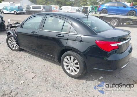 2012 Chrysler 200 Touring from USA, damaged, VIN 1C3CCBBB7CN119027